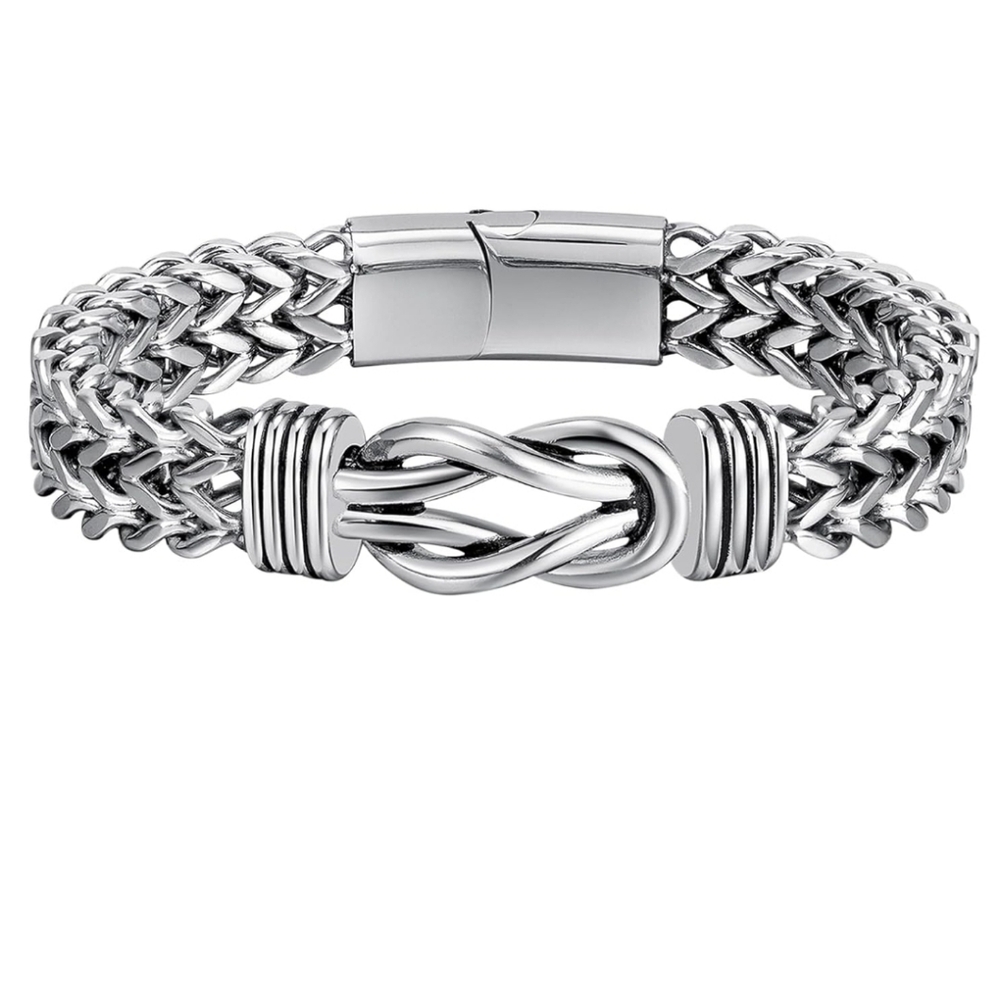 Silver Woven Bracelet